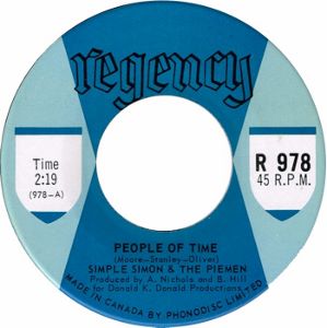 Simple Simon and the Piemen - People of Time / Anyhow - 7