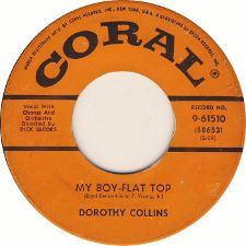 Dorothy Collins -- My Boy - Flat Top / In Love - 7