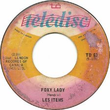 Les Items - Foxy Lady / J'aimerais tant te revoir - 7