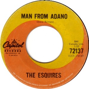 The Esquires -- Man from Adano / Gee Whiz It's You - 7