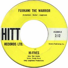 The Hi-Fives -- Fujikami the Warrior / Mo-Shun - 7