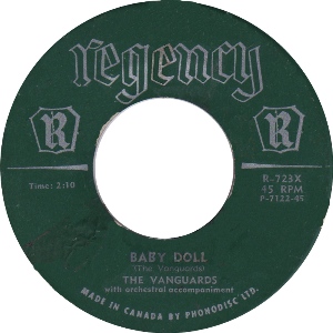 The Vanguards -- Baby Doll / My Friend Mary Ann - 7